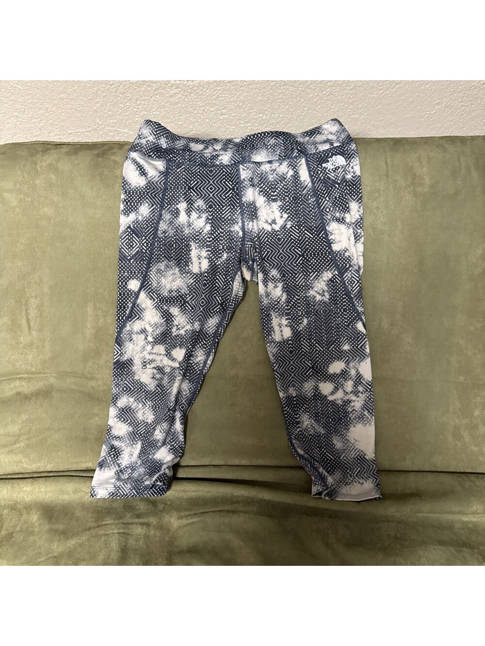 The North Face Womens On The Go Capri Leggings Compression Pants Large